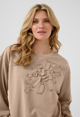 Cream Cream- Crflorin sweatshirt SS25