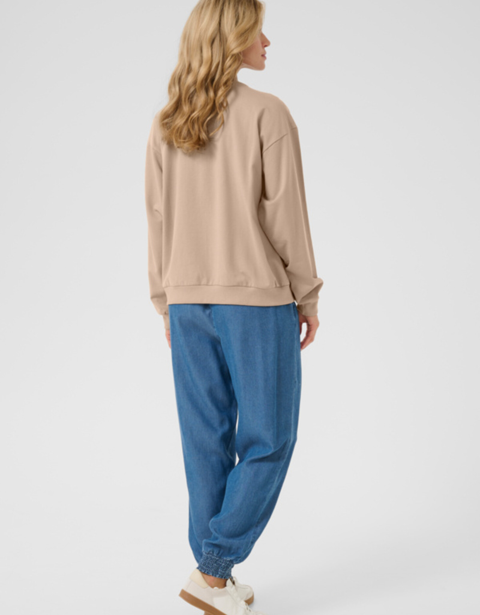 Cream Cream- Crflorin sweatshirt SS25