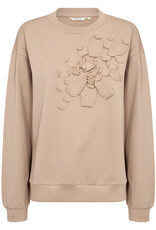 Cream Cream- Crflorin sweatshirt SS25