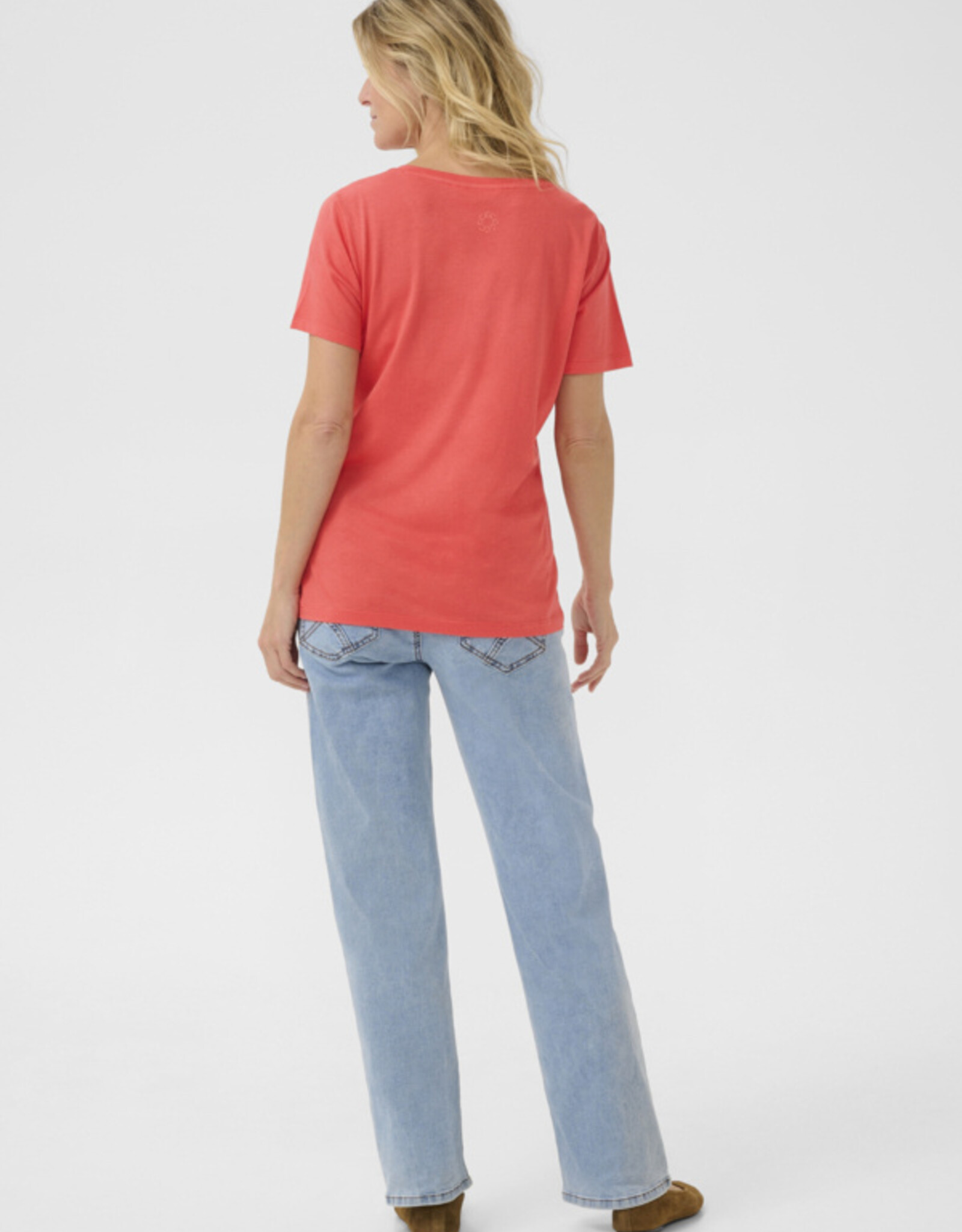 Cream Cream- Naia T-shirt Porcelain rose SS25