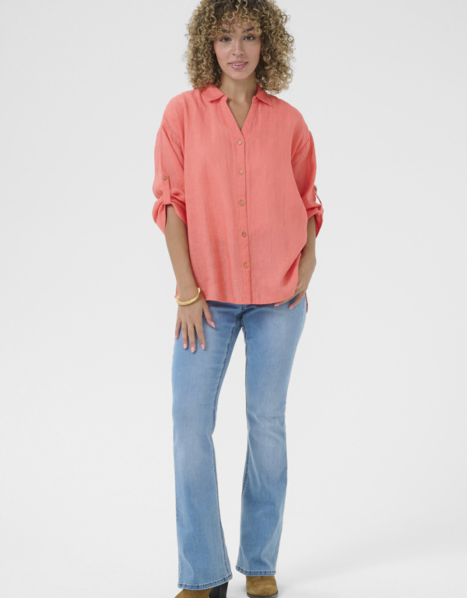 Cream Cream-  CRBellis blouse SS25