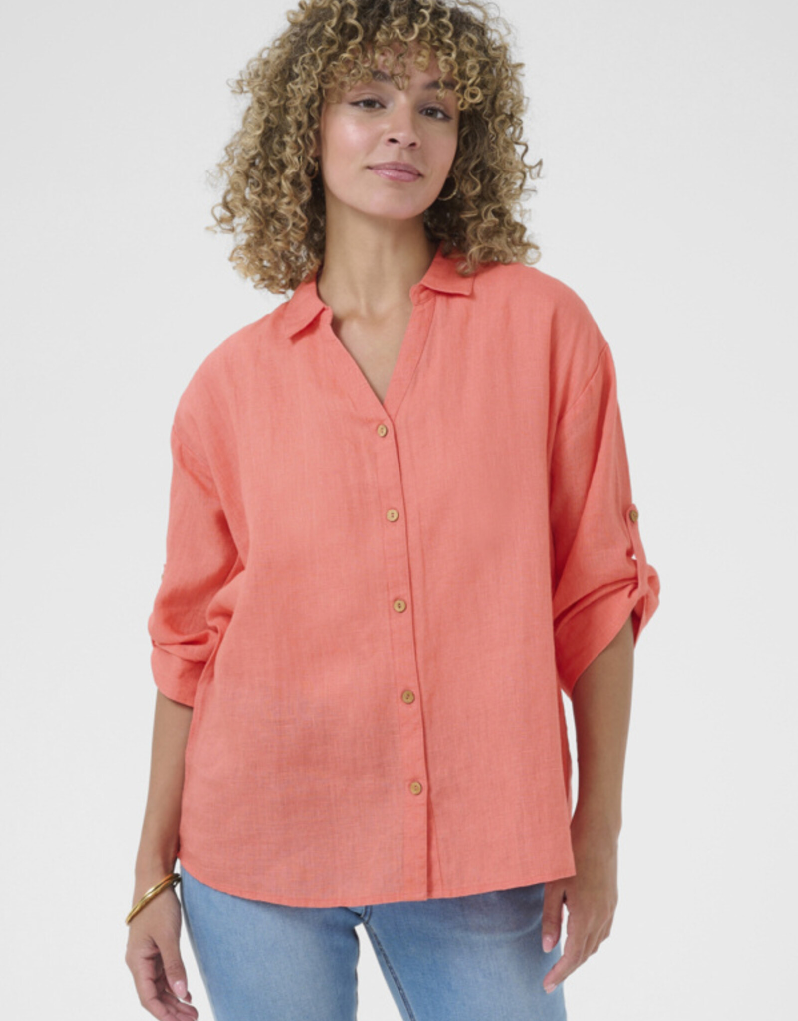 Cream Cream-  CRBellis blouse SS25