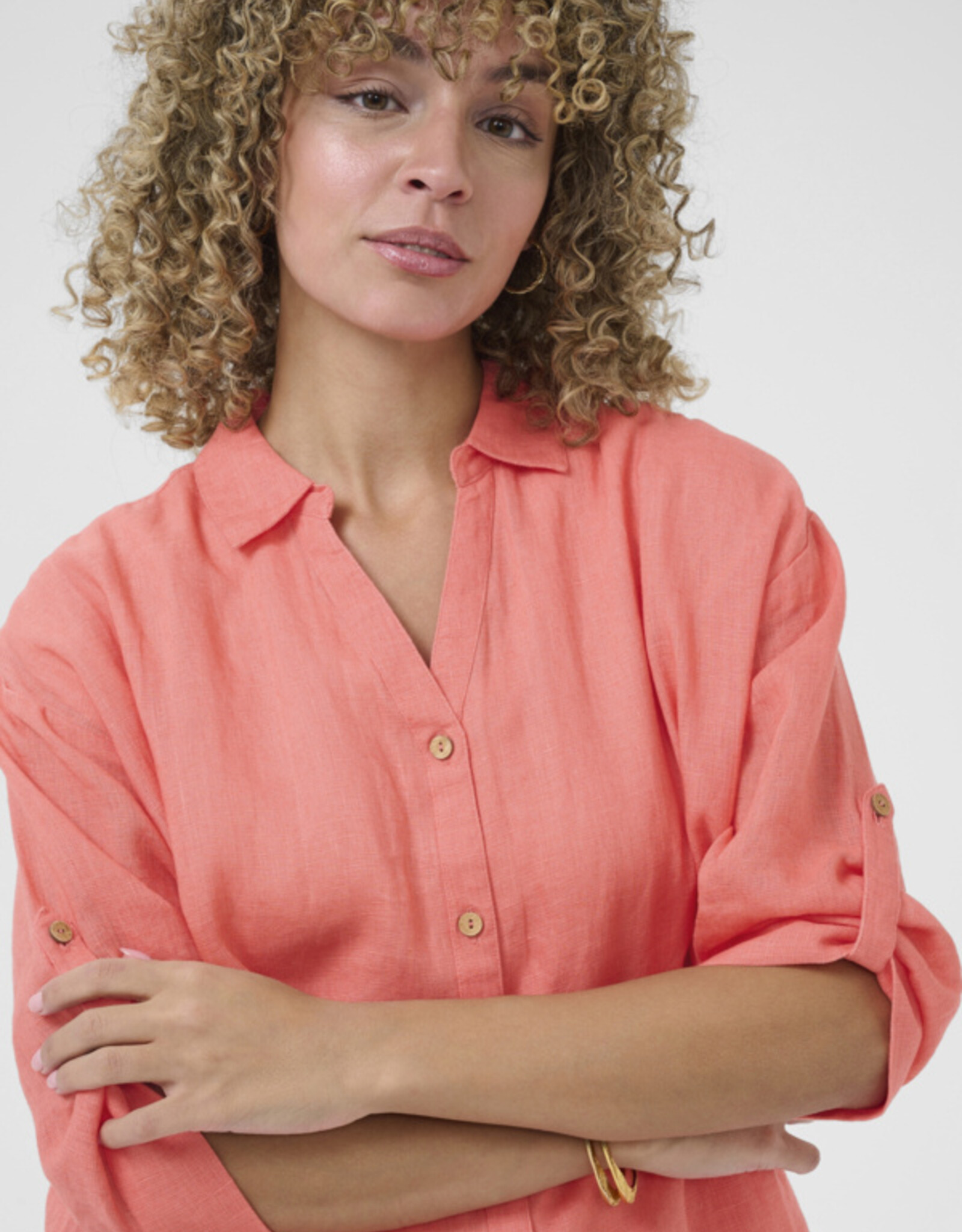 Cream Cream-  CRBellis blouse SS25