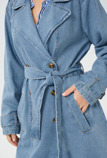 Cream Cream - CRmika denim trenchcoat SS25