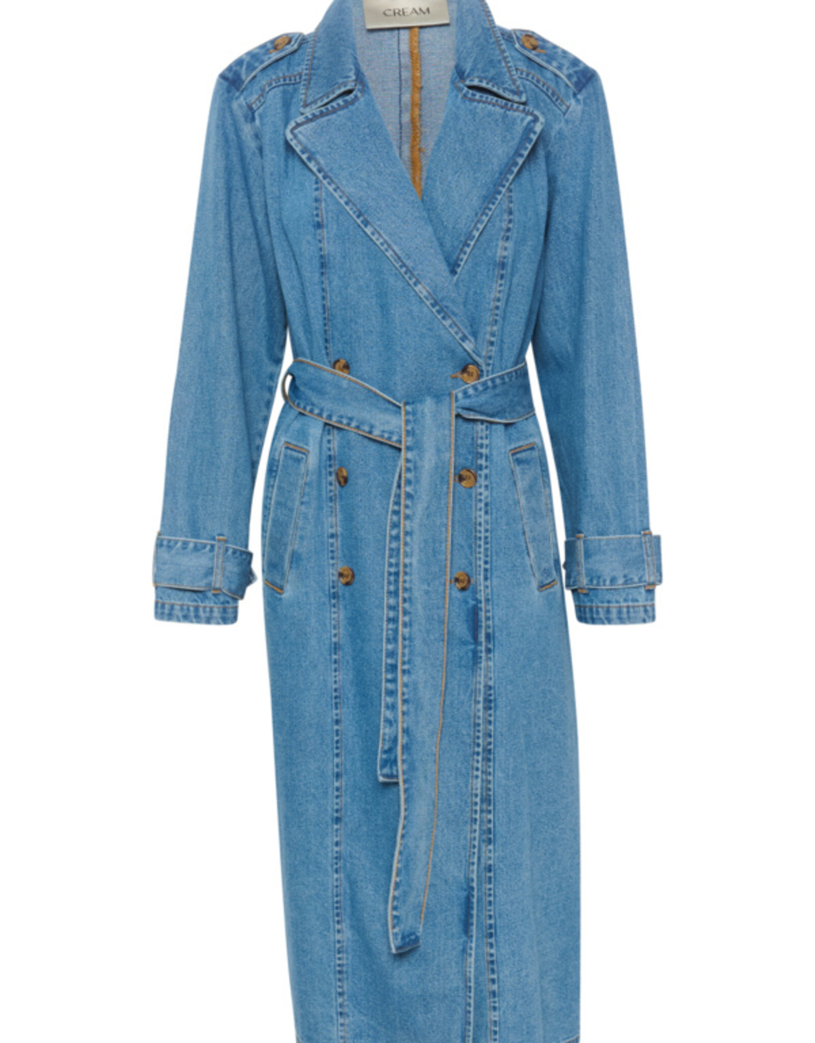 Cream Cream - CRmika denim trenchcoat SS25