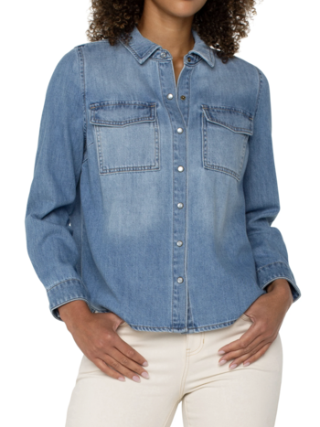Liverpool Liverpool - LM8H17RZA Jean Shirt SS25