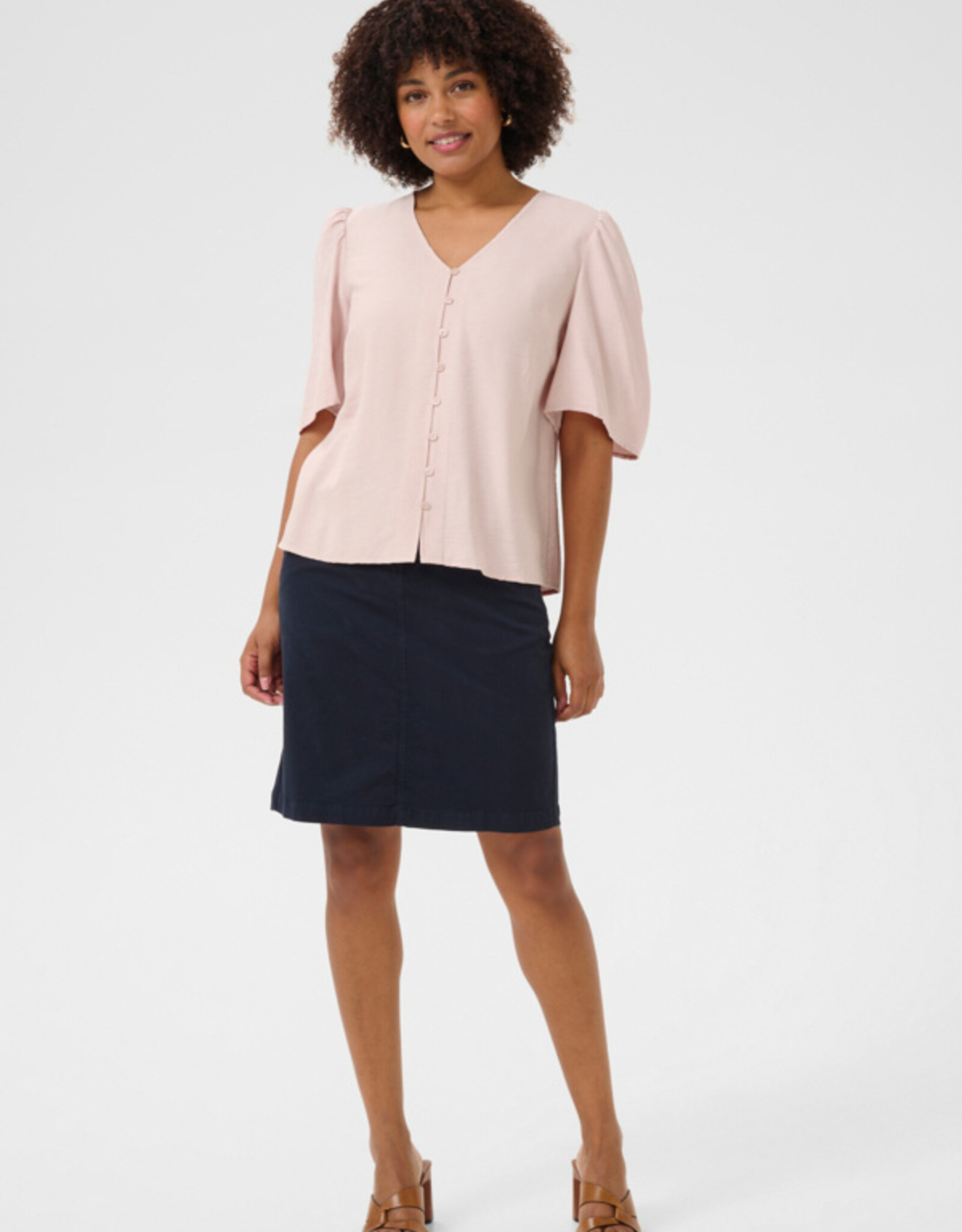 Cream Cream- CrBulie blouse SS25