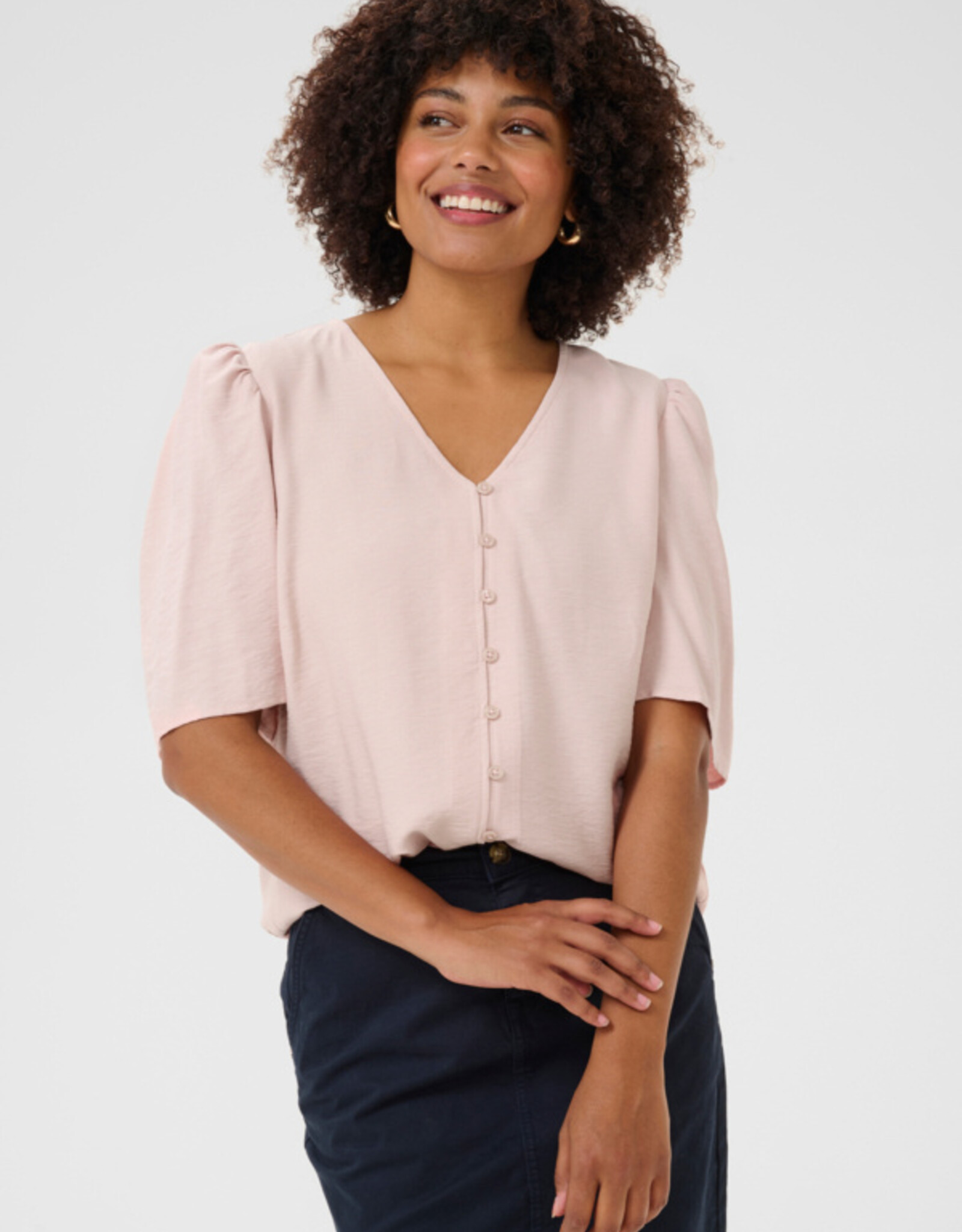 Cream Cream- CrBulie blouse SS25