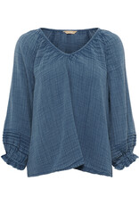Culture Culture- Cupaly Elina blouse bleue SS25