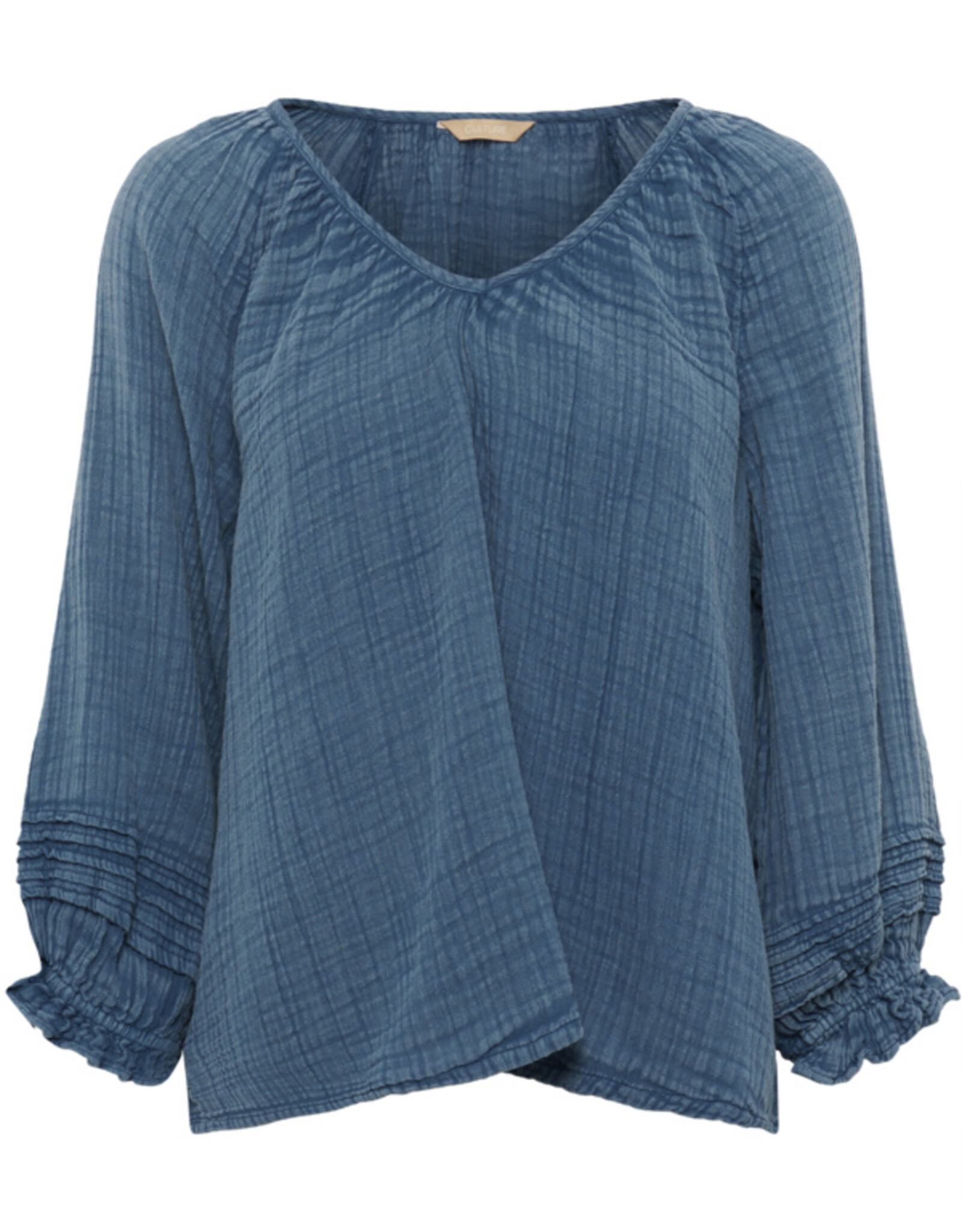 Culture Culture- Cupaly Elina blouse bleue SS25