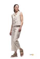 indyeva Indyeva- Pierna printed pantalon Beach cyclone SS25