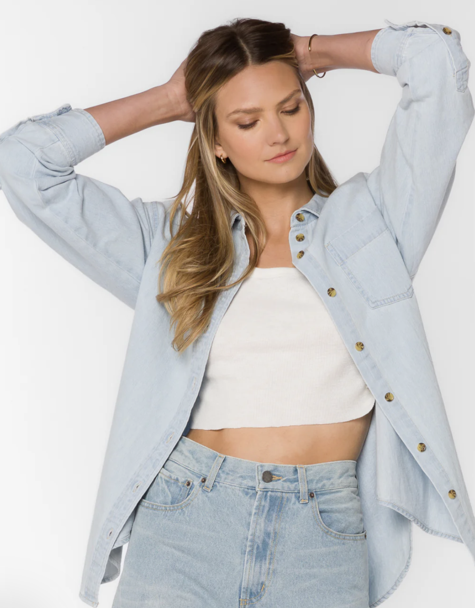 Velvet Heart Velvet Heart- Roger denim chemise SS25