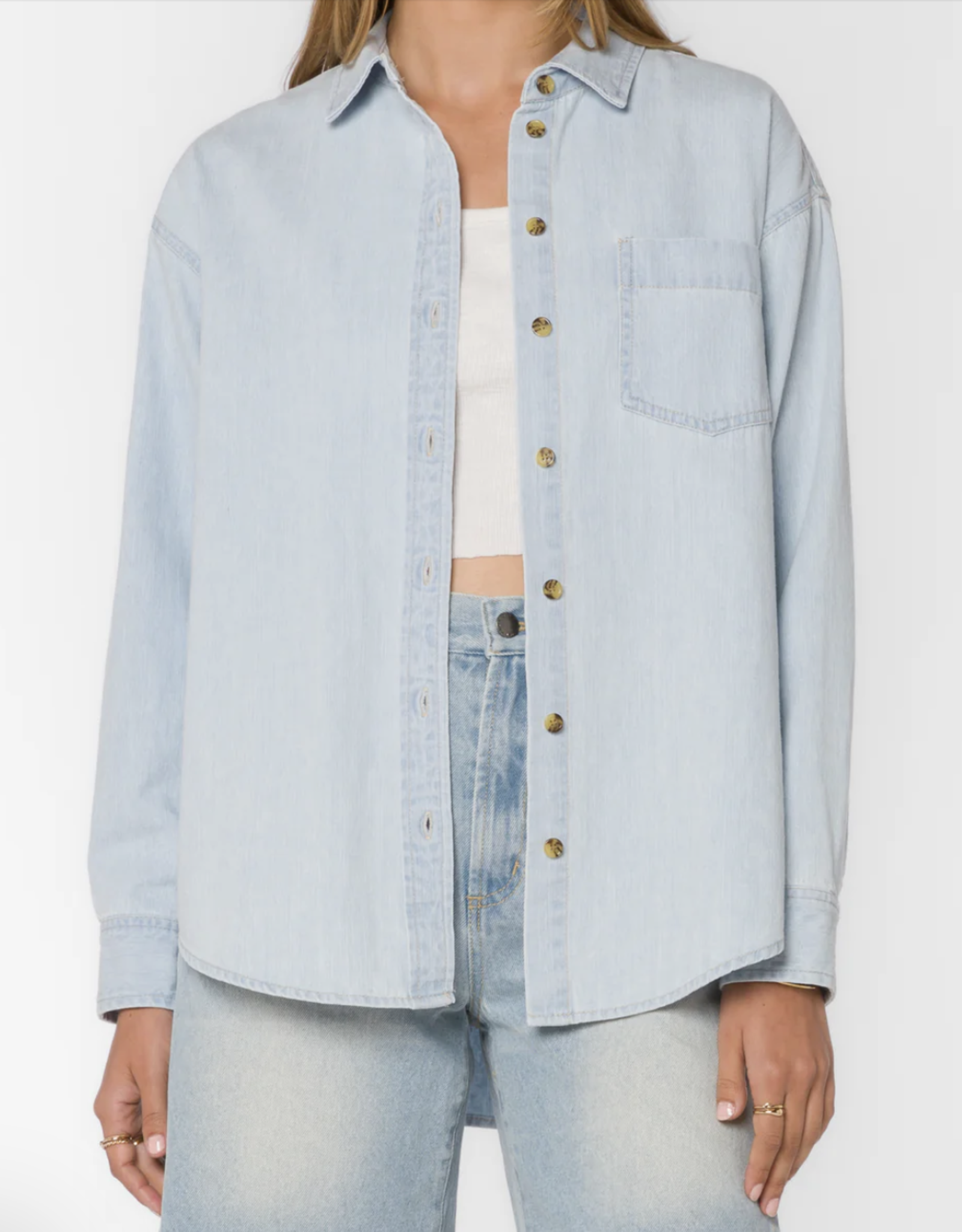 Velvet Heart Velvet Heart- Roger denim chemise SS25