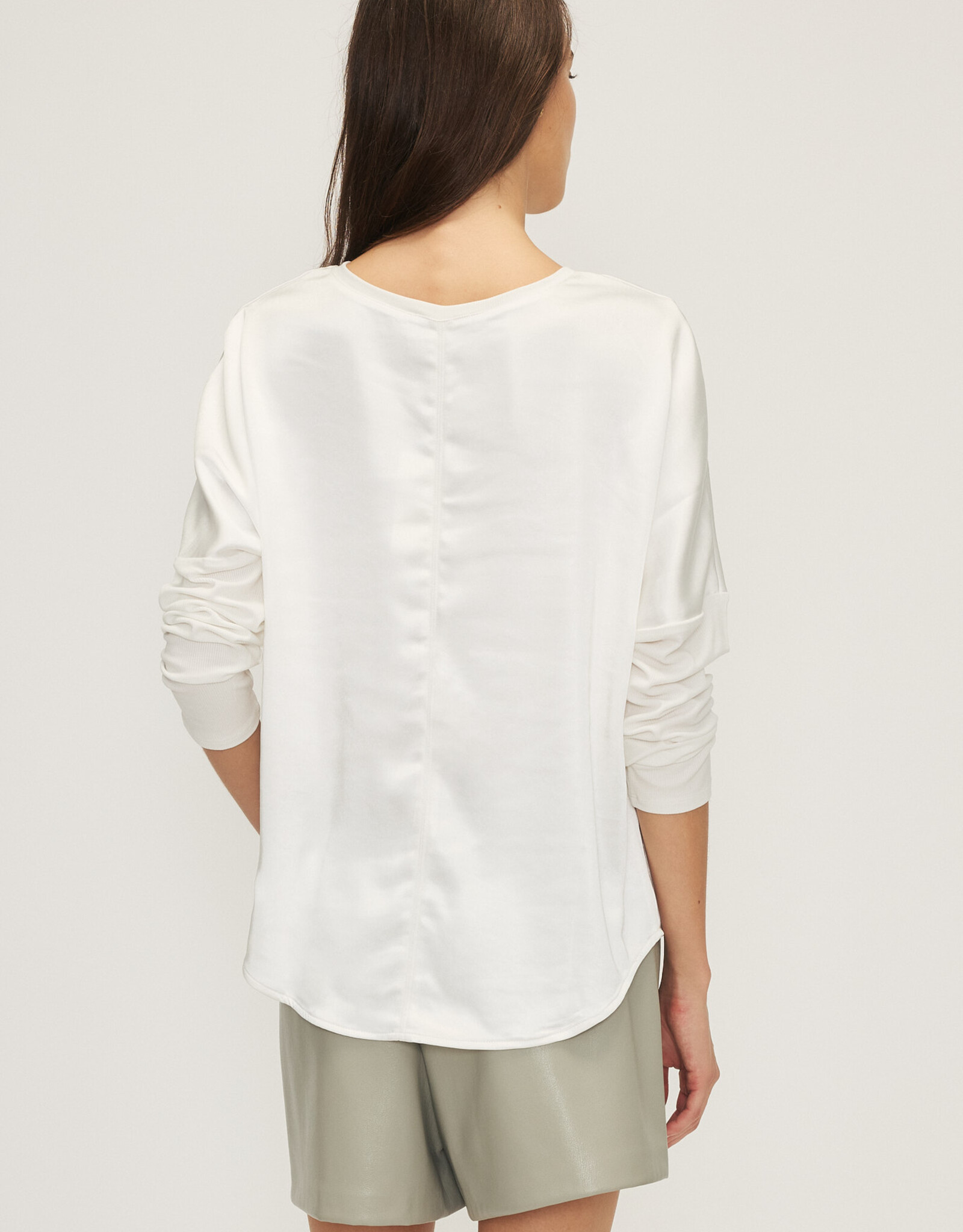 Melissa Nepton Melissa Nepton - Cindy Vneck Satin Top SS25