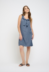 Pistache Pistache-T-4799 - Front Tie Linen Robe SS25