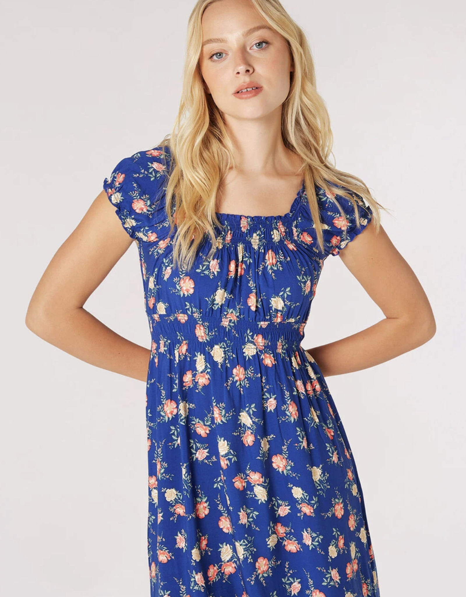 Apricot Apricot - 861091 Short Sleeve Floral Robe SS25