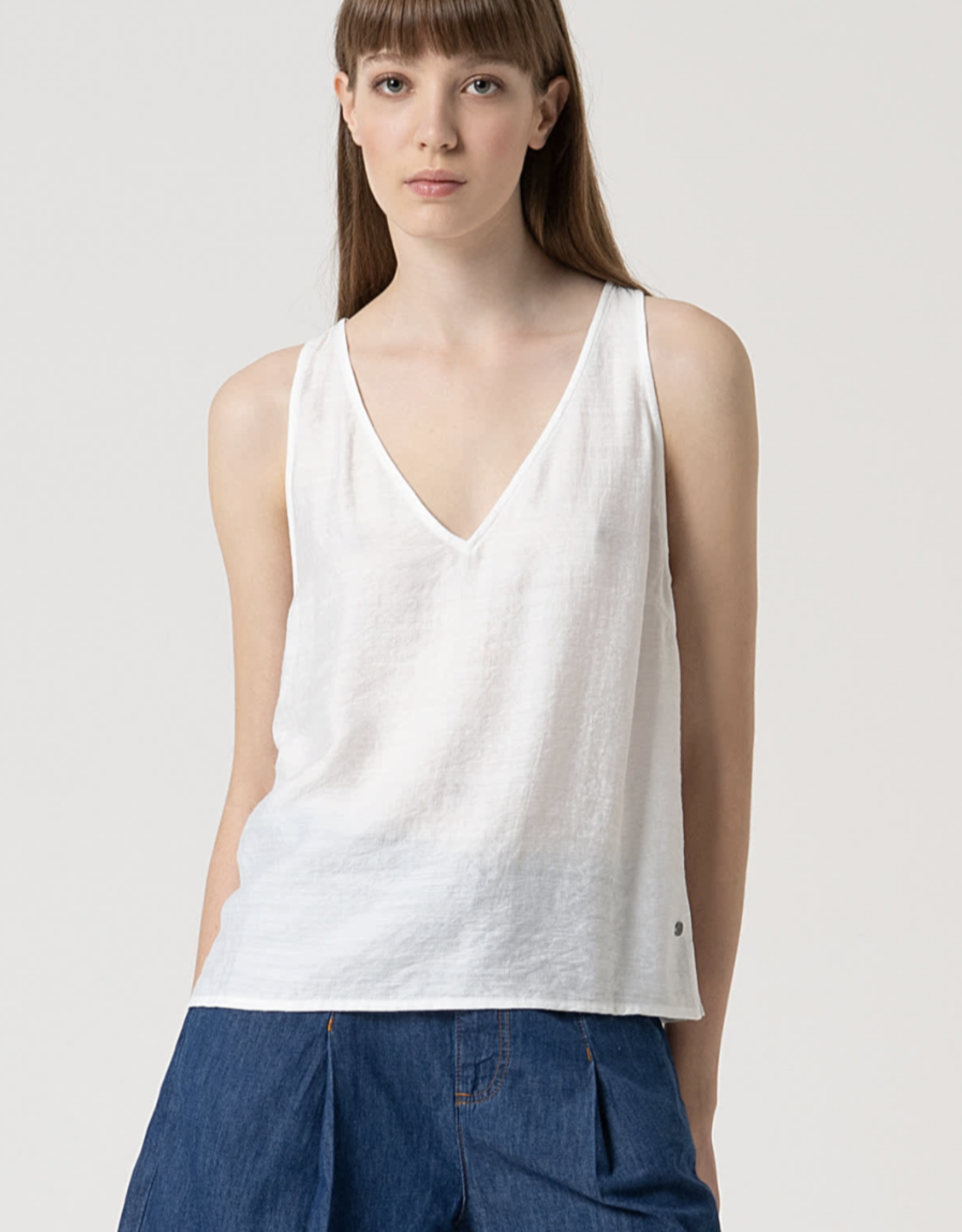 Surkana Surkana - 525LISA023 Vneck Strappy Haut SS25