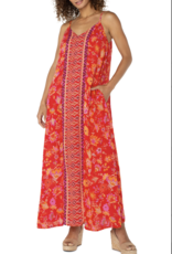 Liverpool Liverpool - LMD004WV6P34 Spaguetti Strap Maxi Robe SS25