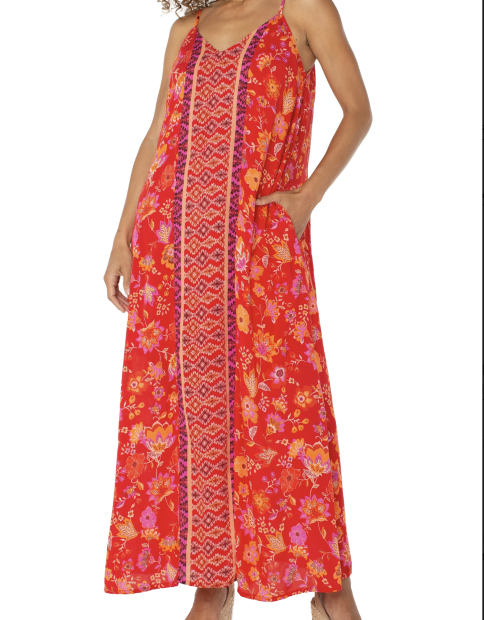 Liverpool Liverpool - LMD004WV6P34 Spaguetti Strap Maxi Robe SS25
