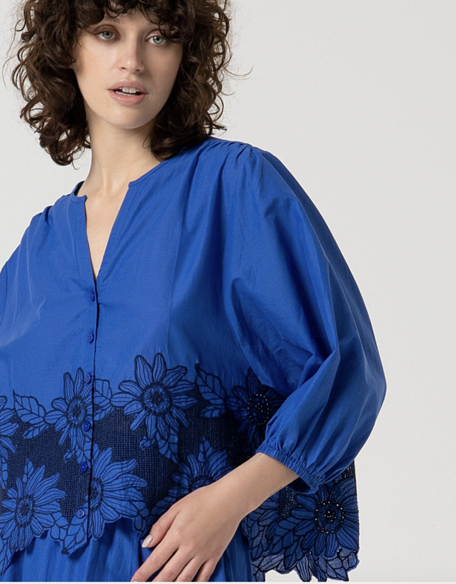 Surkana Surkana - 525MALI124 3/4 Sleeve Blouse SS25