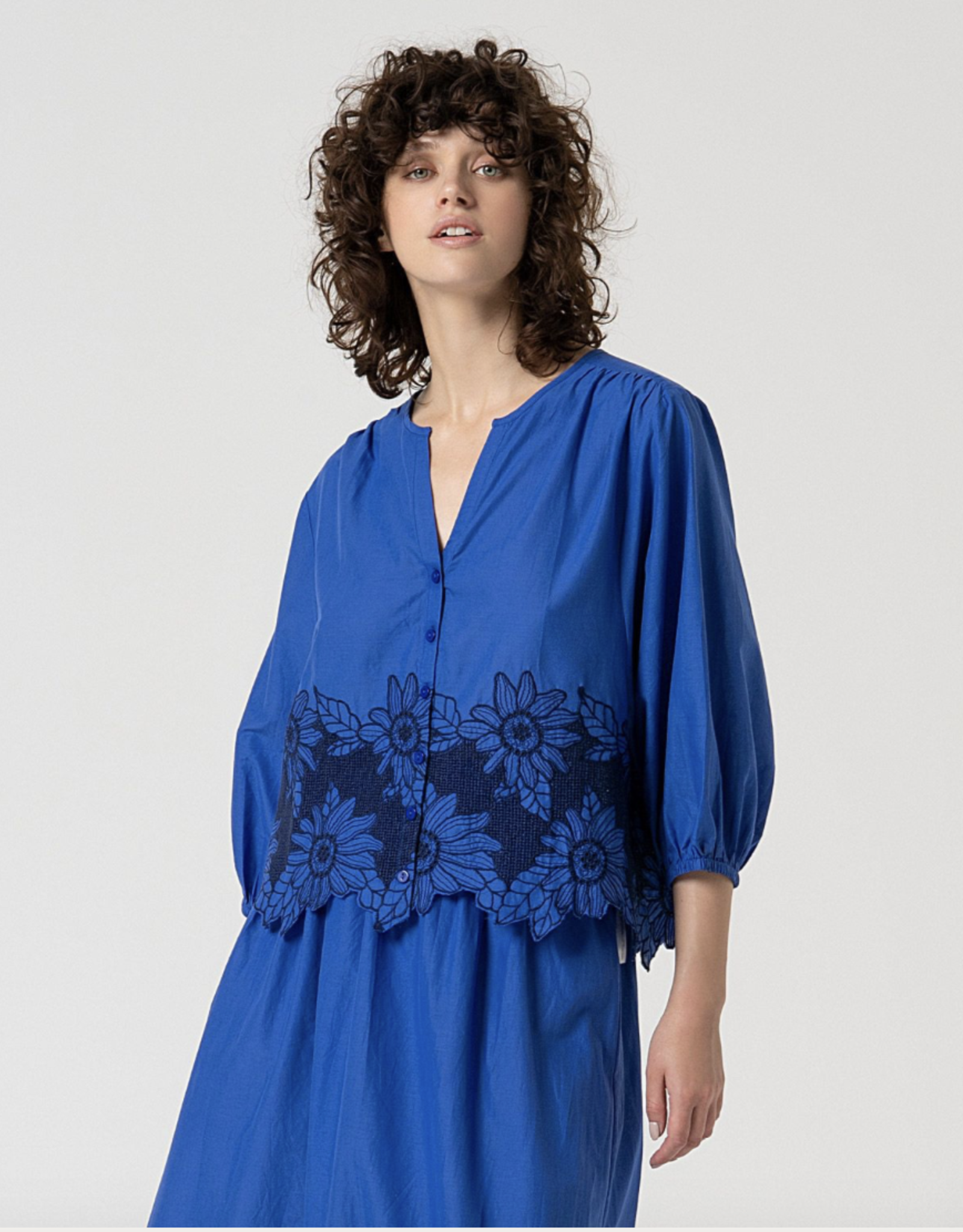Surkana Surkana - 525MALI124 3/4 Sleeve Blouse SS25