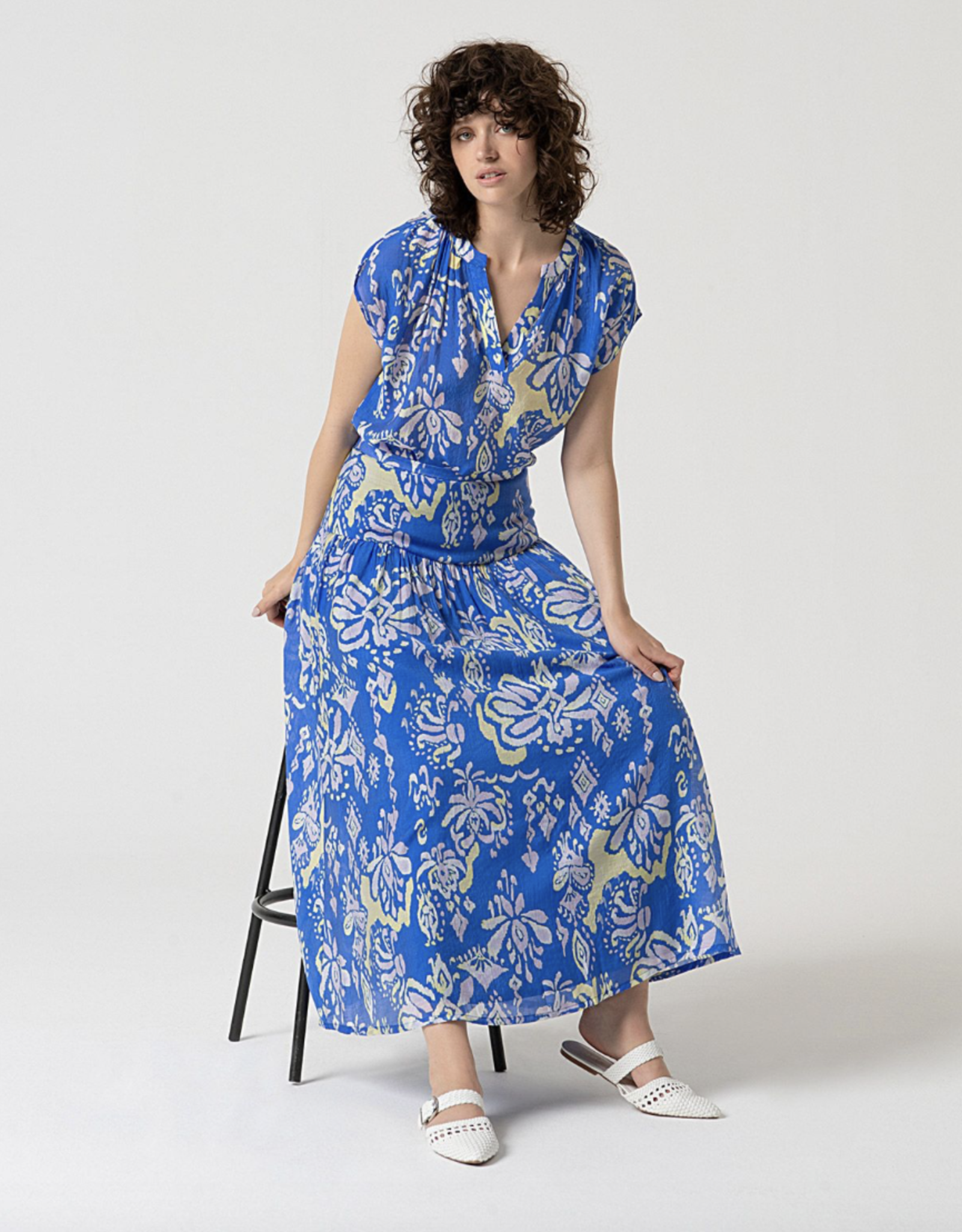 Surkana Surkana - 525ORVI625 Flared Skirt SS25