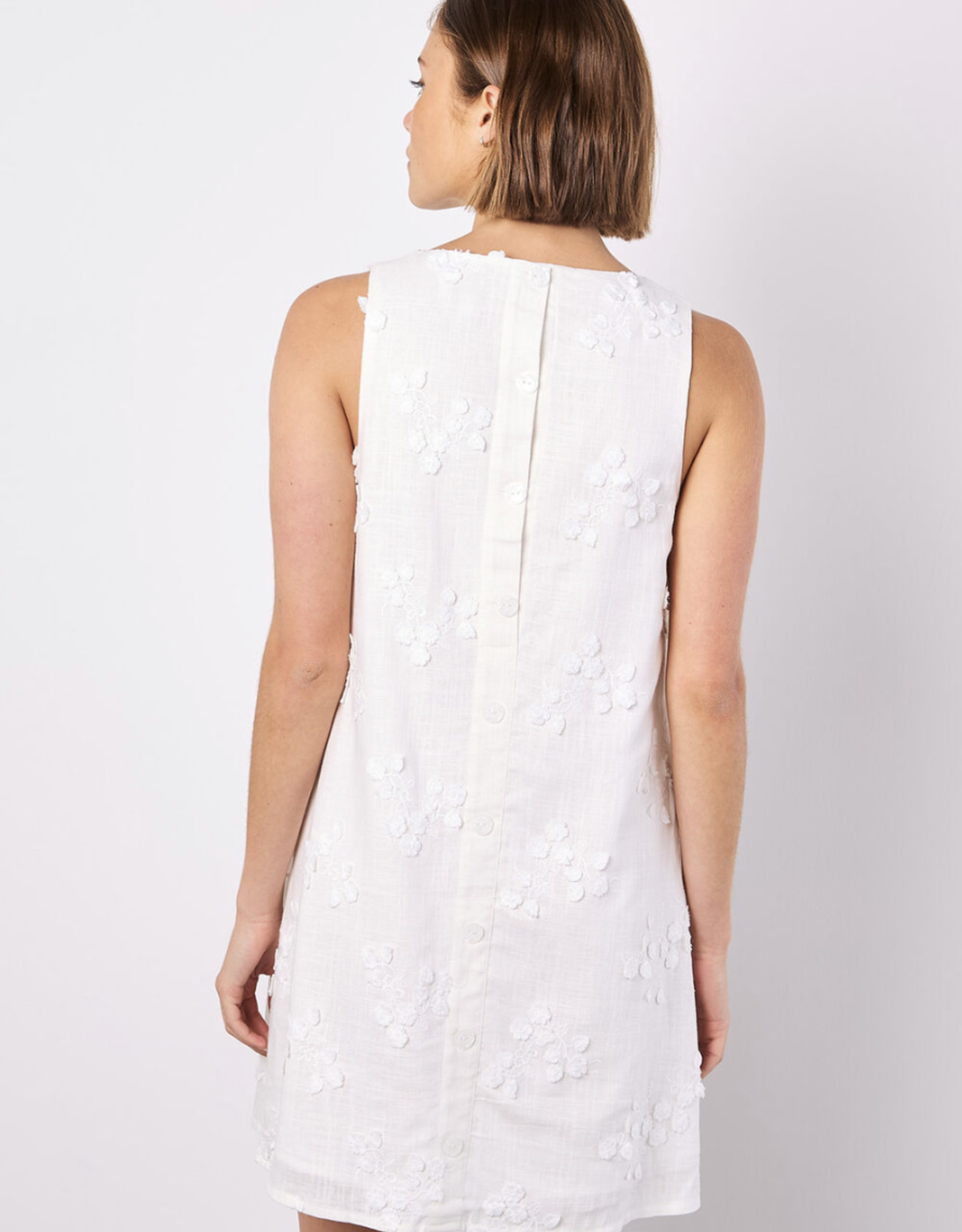 Apricot Apricot-953468 Floral Embroidered Shift Robe SS25