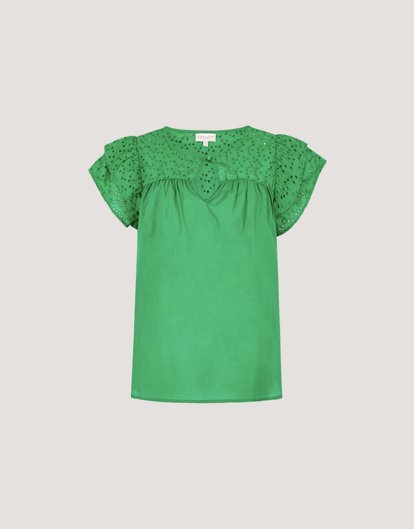 Apricot Apricot- 944220 Broderie yoke cotton Mix top SS25