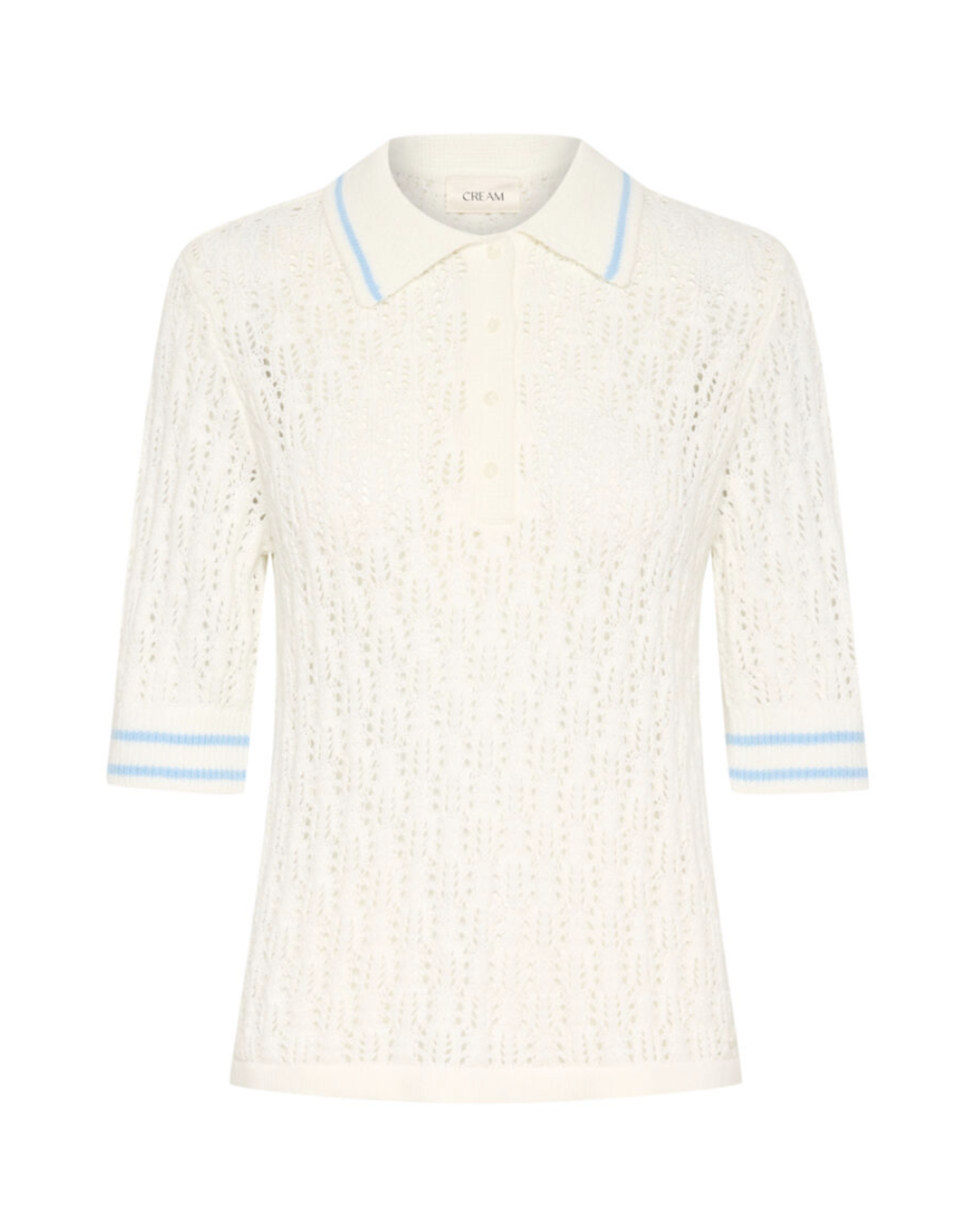 Cream Cream - CRPreps Knit Poloshirt SS25
