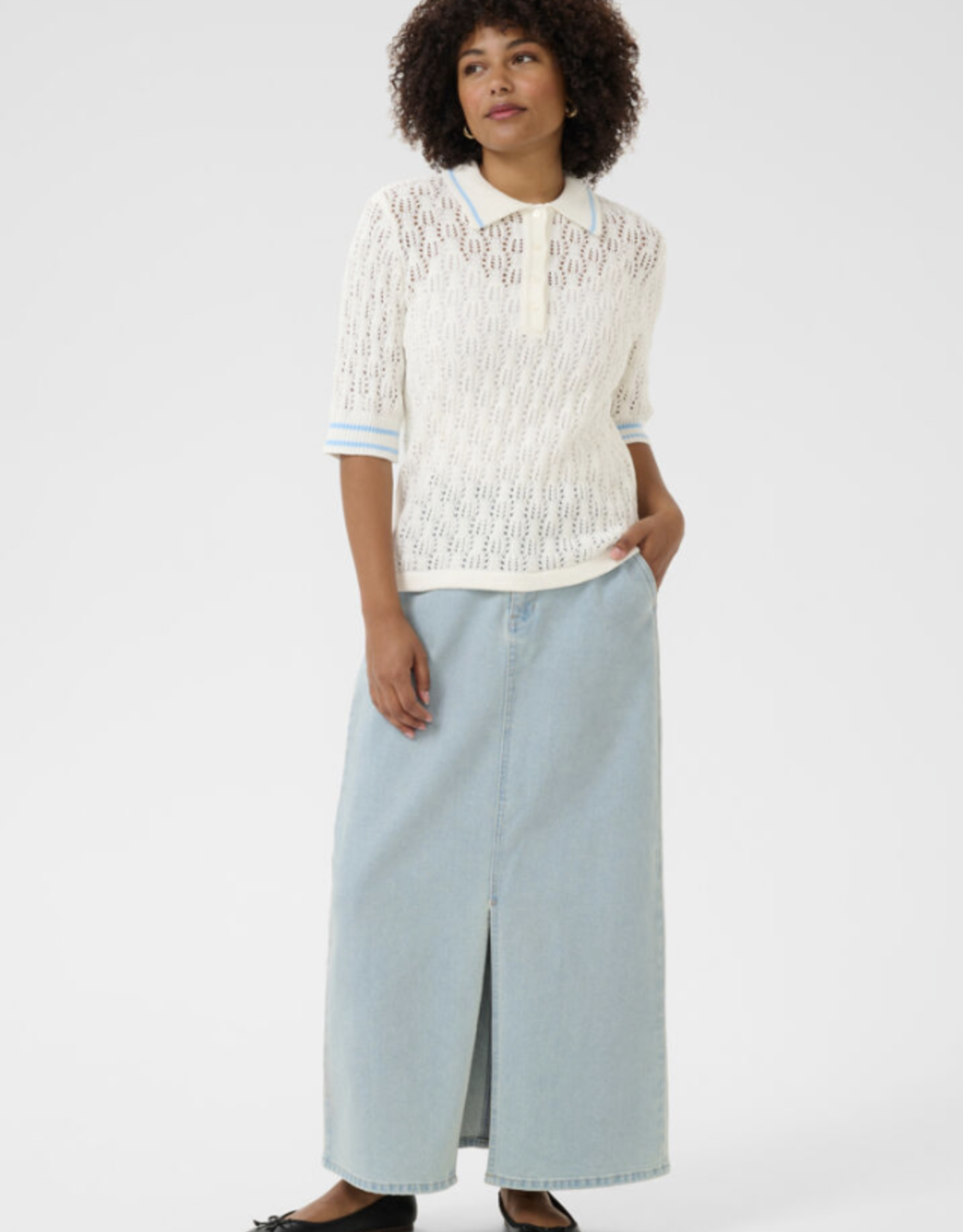 Cream Cream - CRPreps Knit Poloshirt SS25