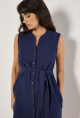 Apricot Apricot-945999 Button through dress with tie SS25
