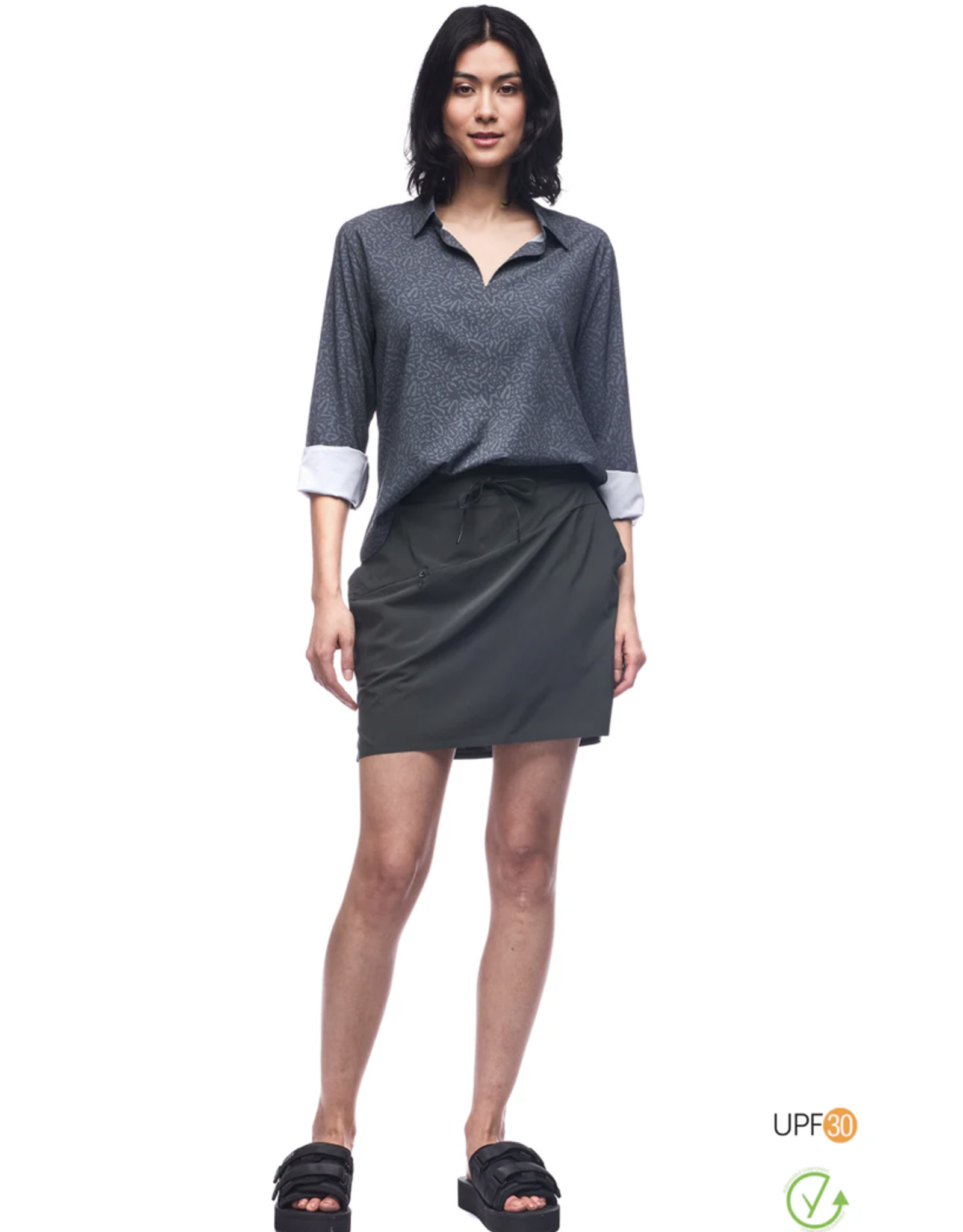 indyeva Indyeva-Alokaya skort SS25