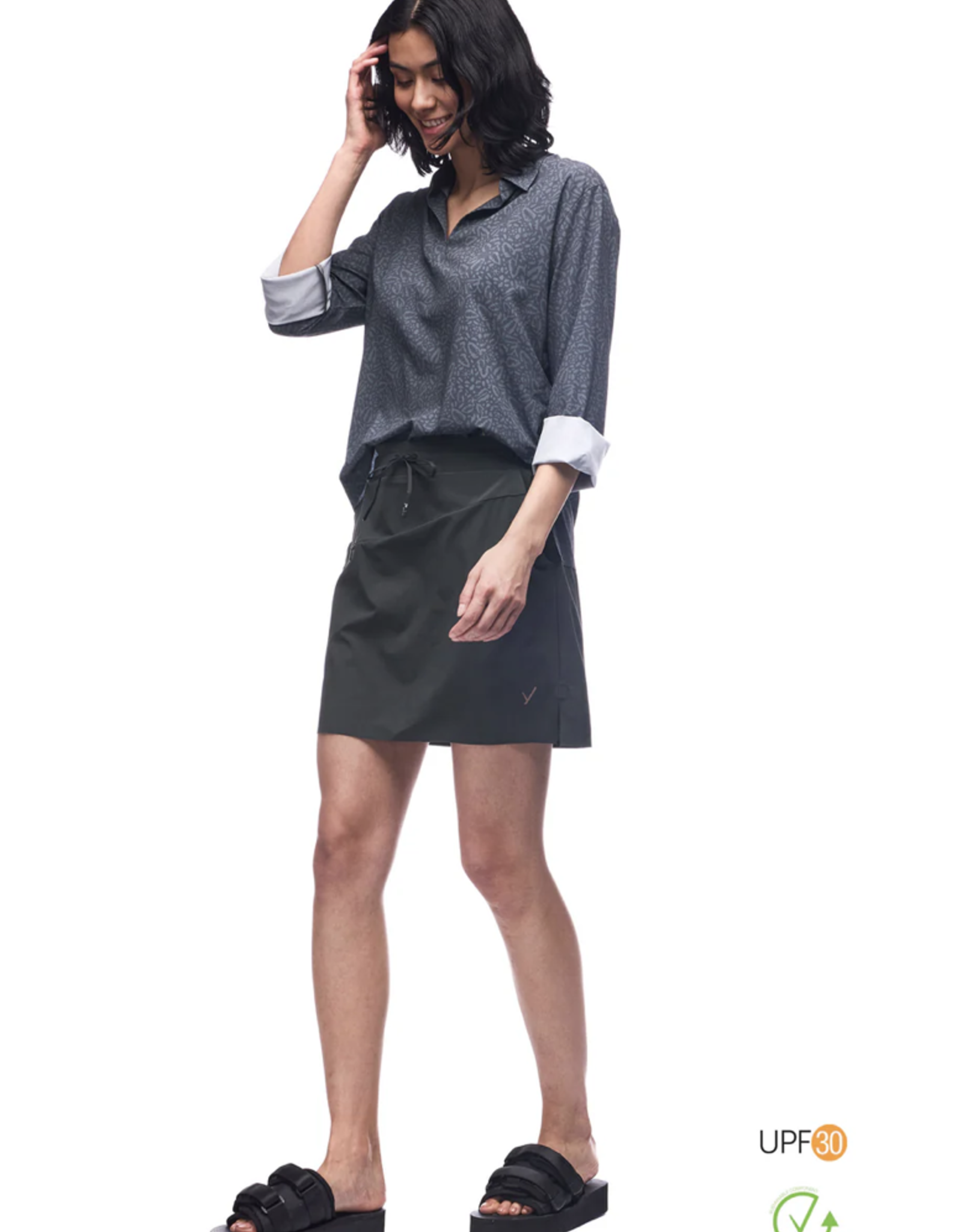 indyeva Indyeva-Alokaya skort SS25