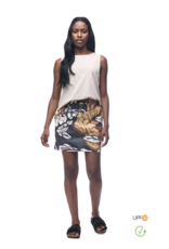 indyeva Indyeva-Alokaya skort SS25