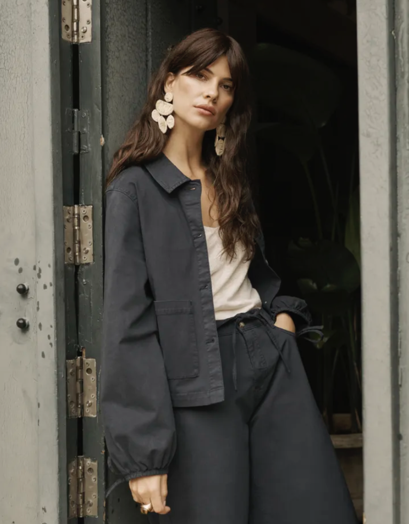 Cream Cream- CrBerta Twill veste SS25