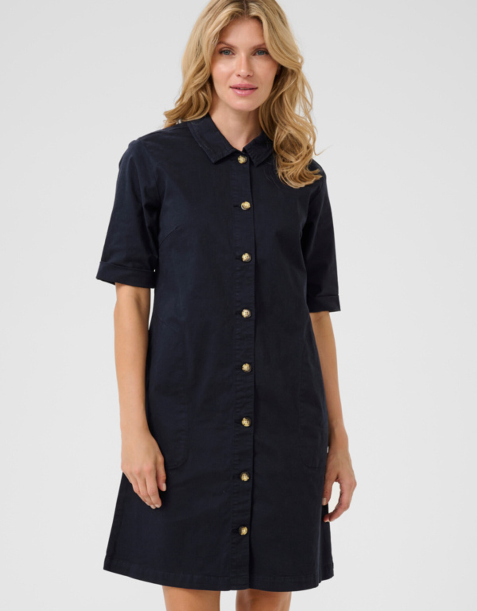 Cream Cream - CRberta Twill Dress SS25