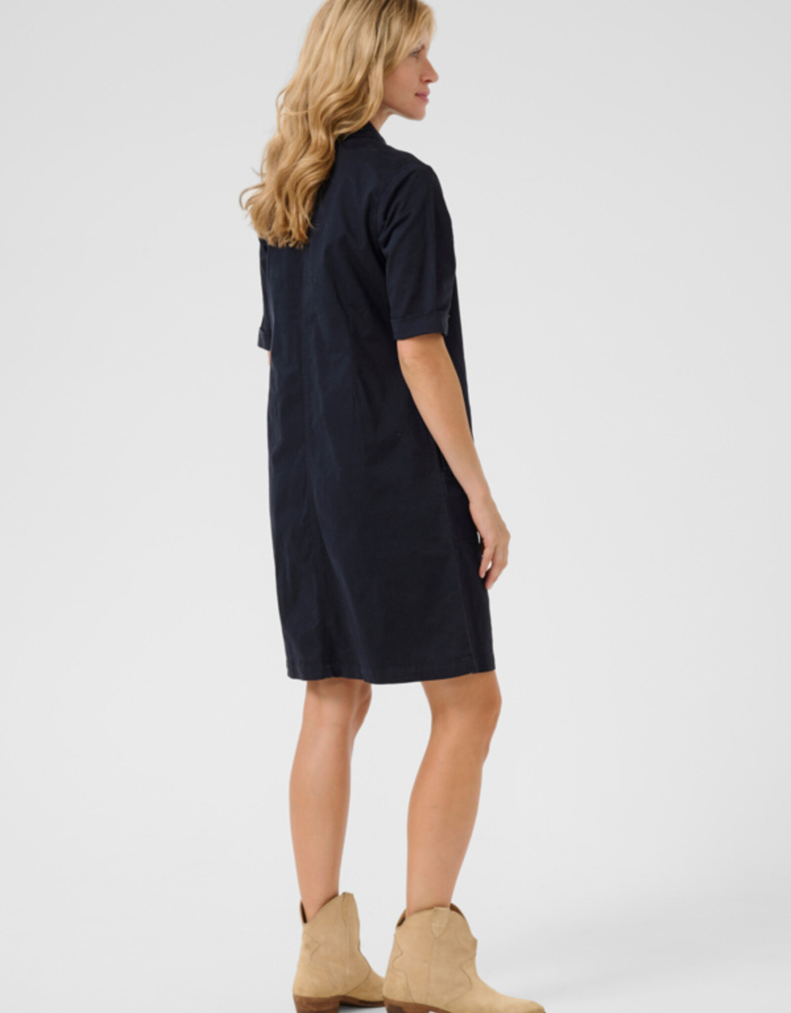 Cream Cream - CRberta Twill Dress SS25