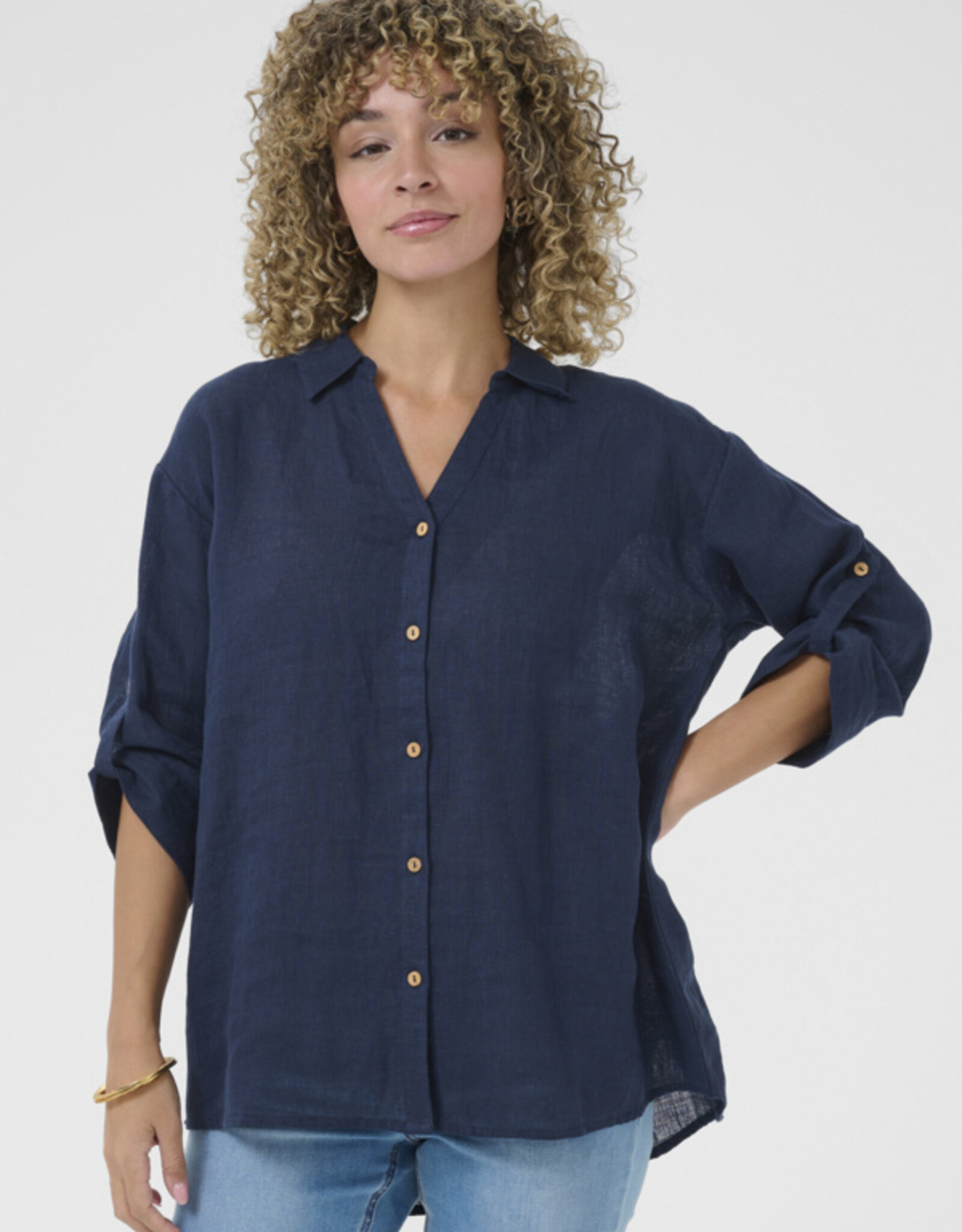 Cream Cream-  CRBellis blouse SS25
