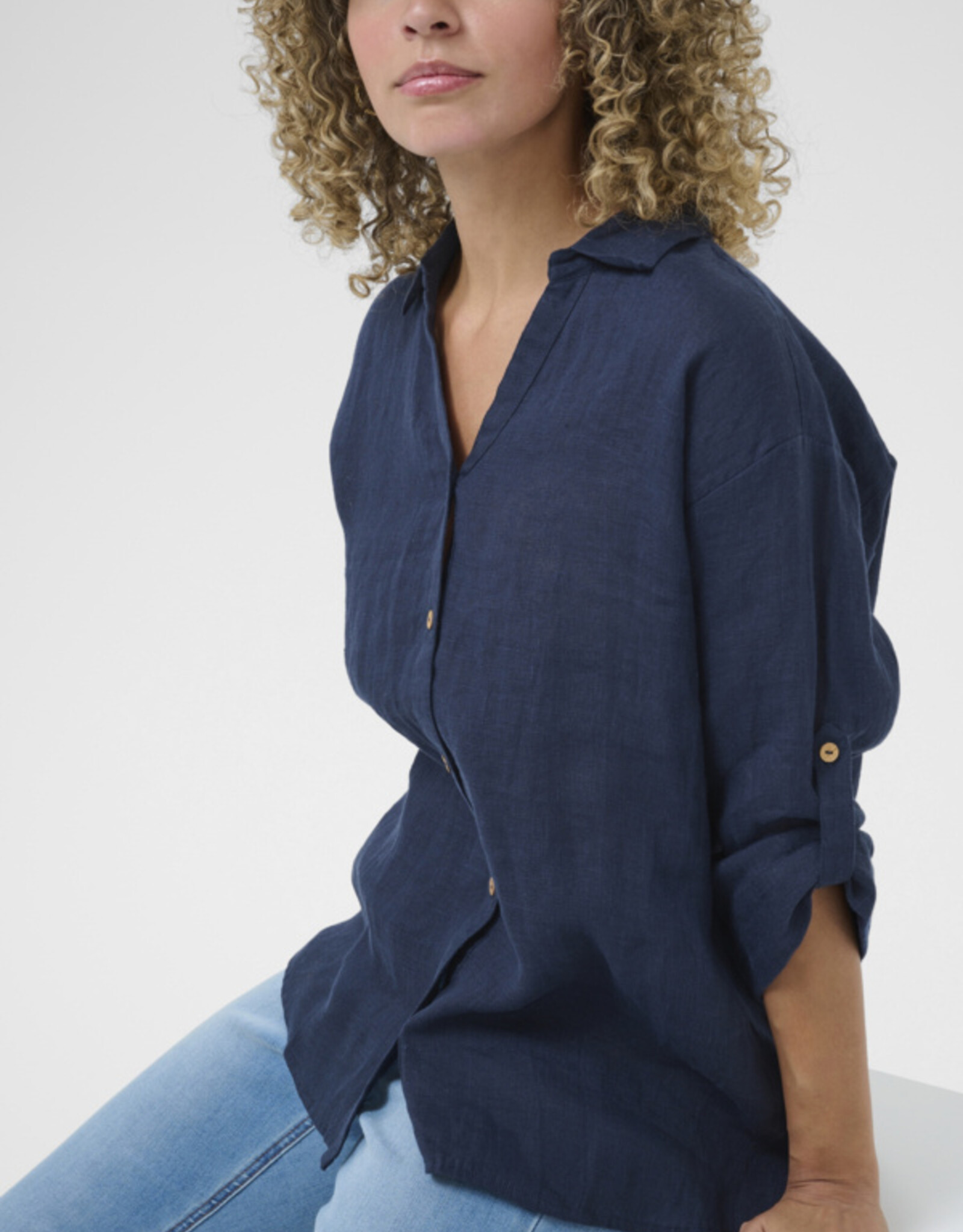 Cream Cream-  CRBellis blouse SS25