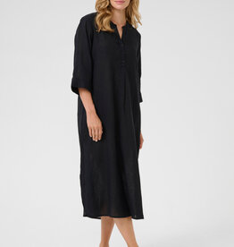 Cream Cream - CRBellis Caftan Pitch Black Robe SS25