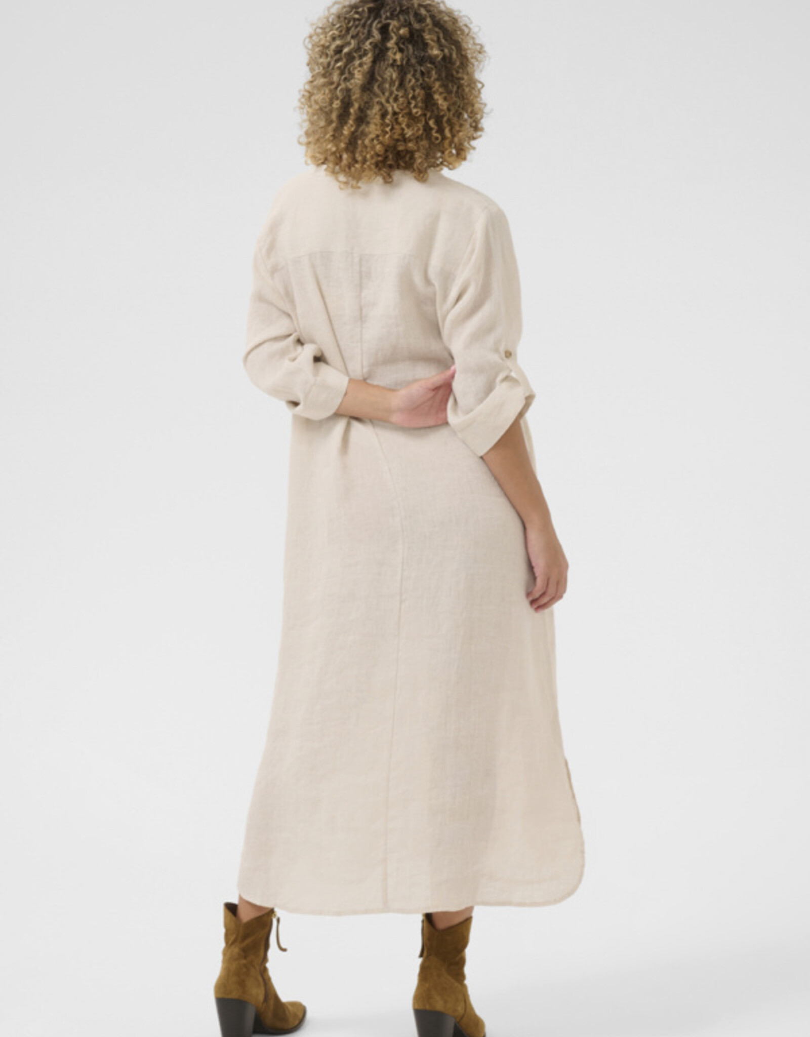 Cream Cream - CRBellis Caftan Crispy Sand Robe SS25