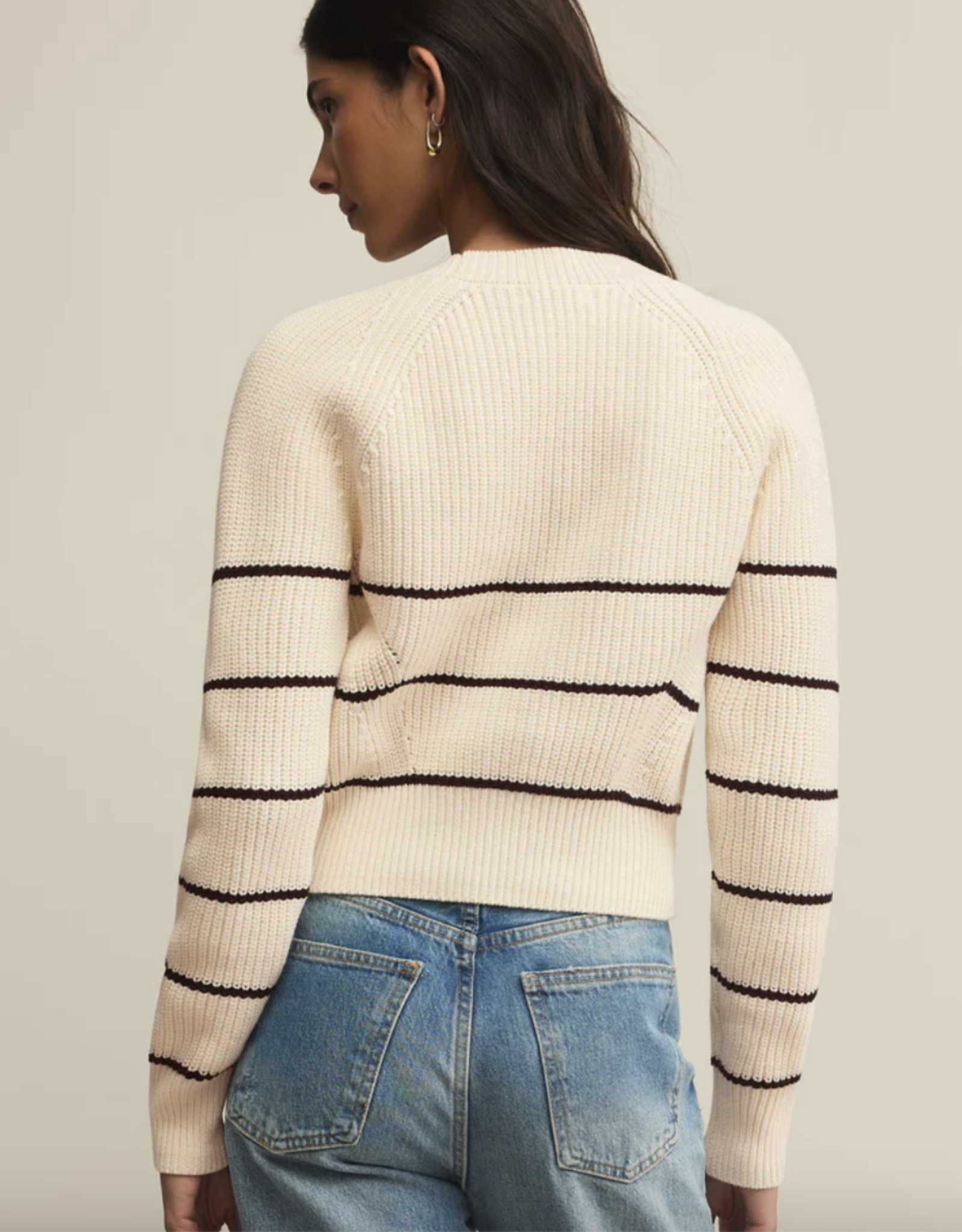 Z Supply Z supply- ZW252890s Stefi stripe Cardigan SS25