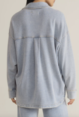 Z Supply Z Supply- Zj231161 All day Knit denim Jacket SS25