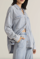 Z Supply Z Supply- Zj231161 All day Knit denim Jacket SS25
