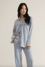 Z Supply Z Supply- Zj231161 All day Knit denim Jacket SS25