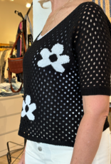 Pistache Pistache-M-8085  Mesh daisy Chandail SS25