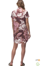indyeva Indyeva - Frivol Burgundy Piwonia Robe SS25