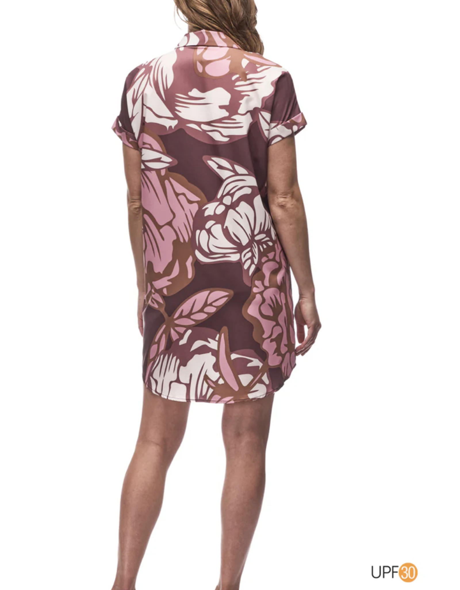 indyeva Indyeva - Frivol Burgundy Piwonia Robe SS25