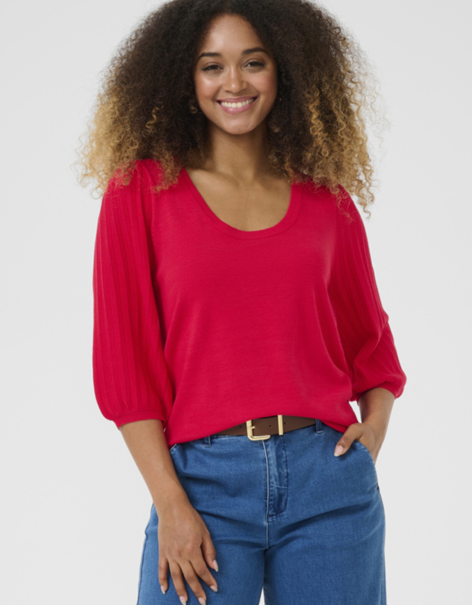 Cream Cream - CRVillea Pleat Pullover FW25