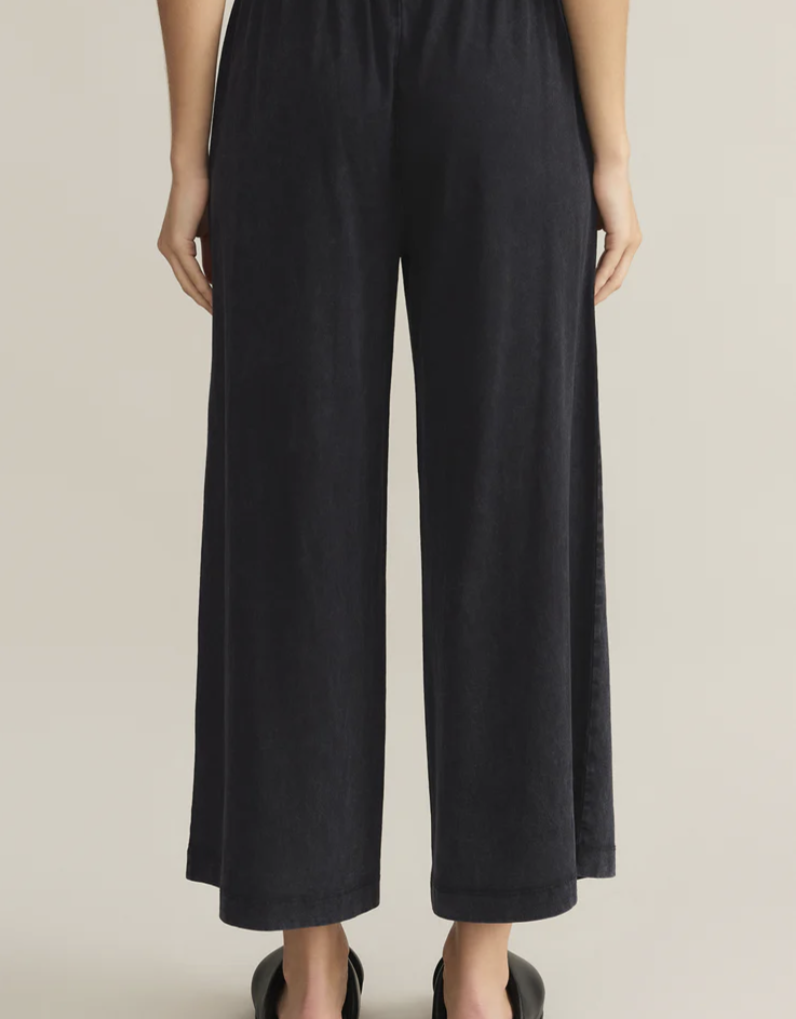 Z Supply Z Supply - ZP212567 Scout Jersey Flare Pant (Black) SS25